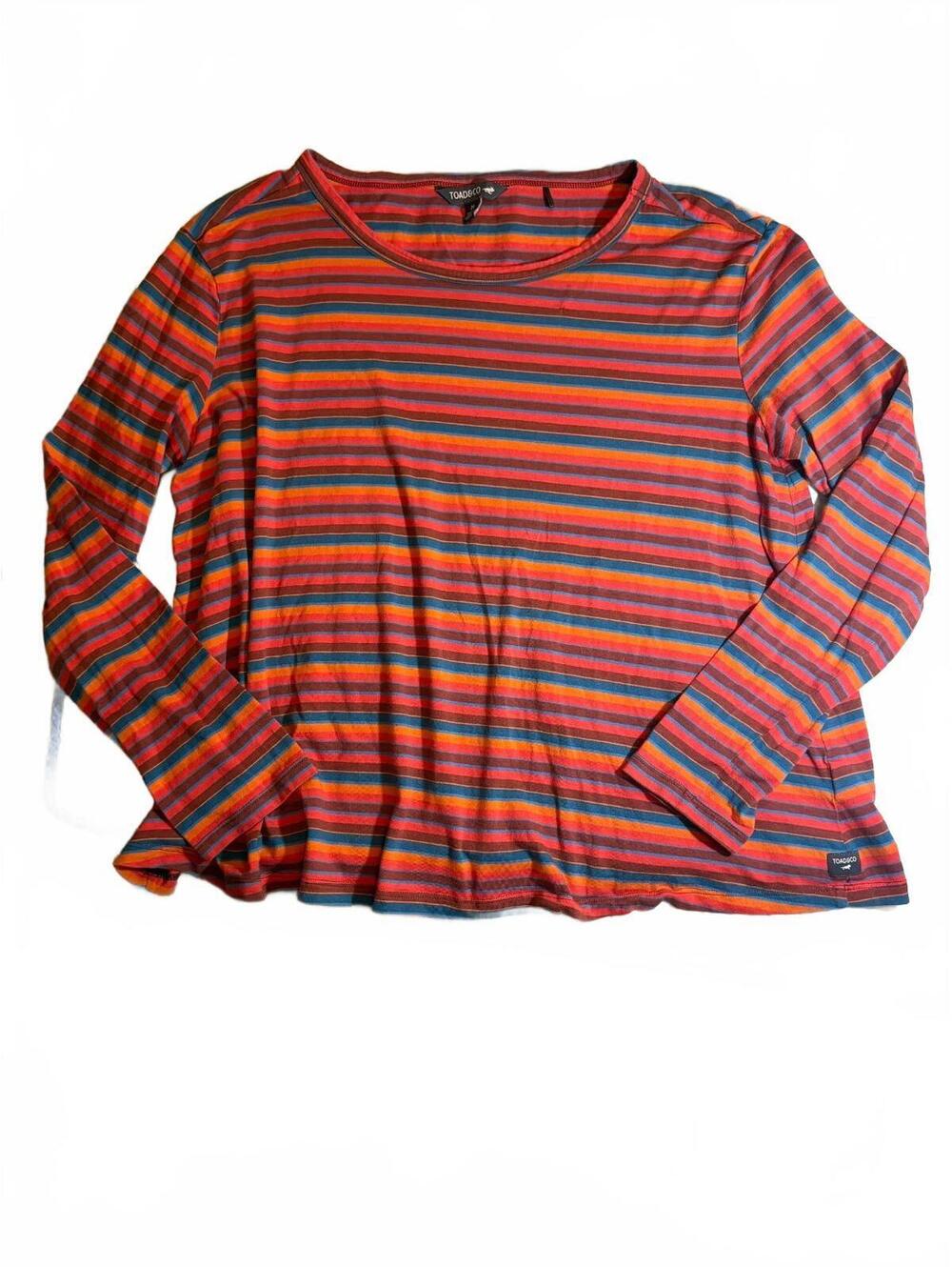 Toad&Co striped long sleeve top - Woman’s Medium